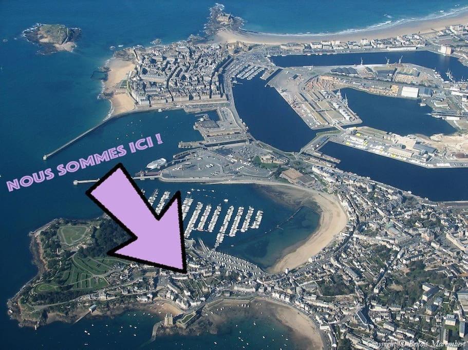 Appartement Frida - Plage 50M - Rue Gratuite Saint-Malo Zewnętrze zdjęcie