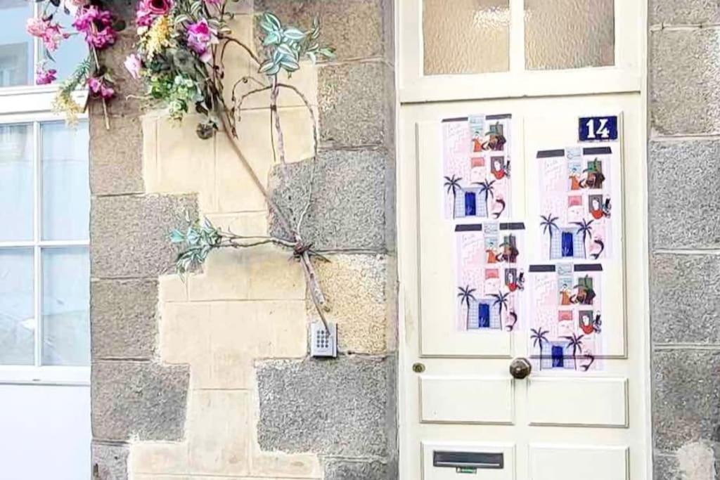 Appartement Frida - Plage 50M - Rue Gratuite Saint-Malo Zewnętrze zdjęcie