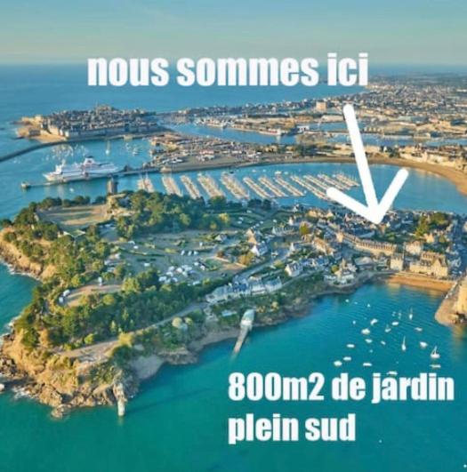 Appartement Frida - Plage 50M - Rue Gratuite Saint-Malo Zewnętrze zdjęcie
